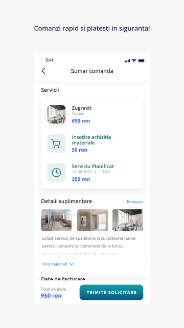 Jarvis: Aplicatie Android si iOS pentru solicitari si programari servicii casnice